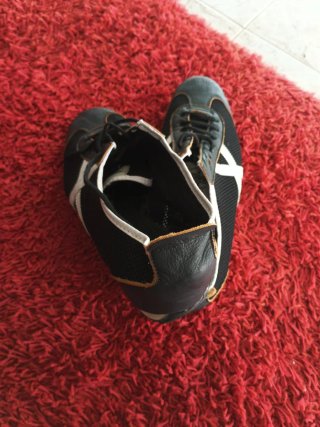 Zapatillas Munich Negras y Blancas