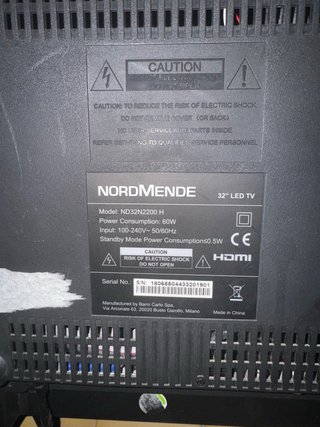 TV LED NordMende 32” HD