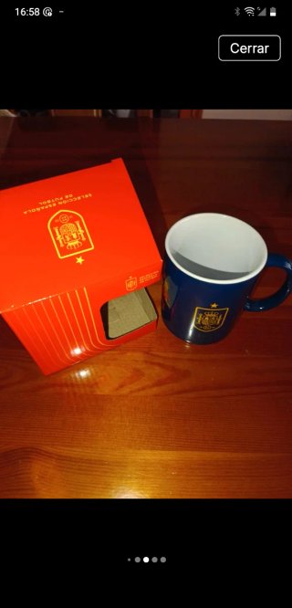 Taza Selección Española Fútbol Mundial 2026