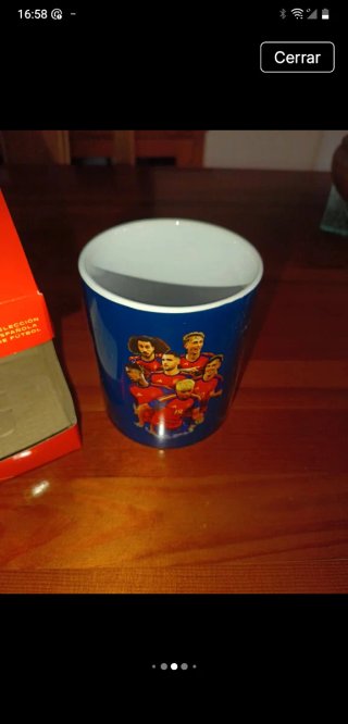 Taza Selección Española Fútbol Mundial 2026