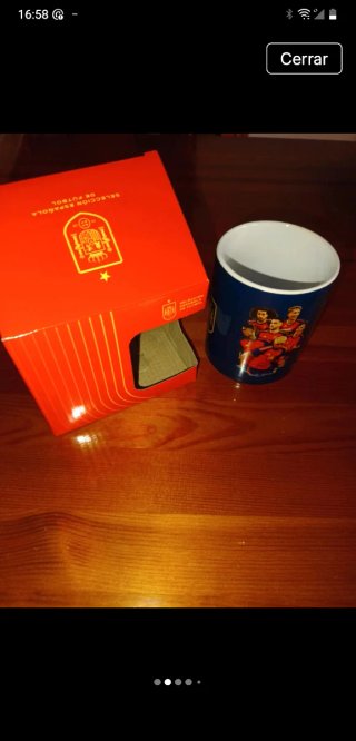 Taza Selección Española Fútbol Mundial 2026