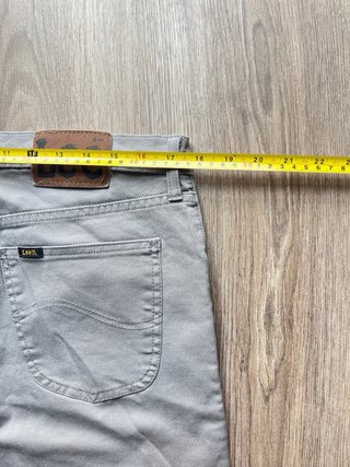 Pantalones Lee Gris Talla S W34 L30 Unisex