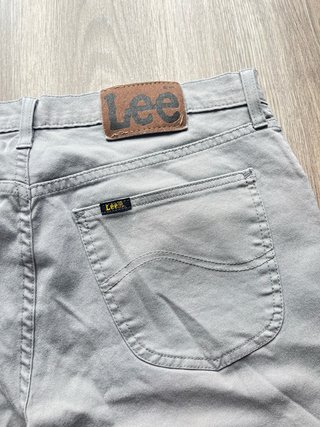Pantalones Lee Gris Talla S W34 L30 Unisex