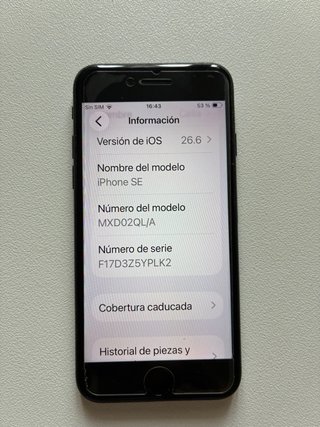 iPhone SE Negro