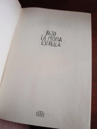 Libro bajo la misma estrella