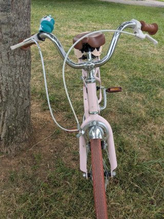 Bicicleta niña Toimsa 16 pulgadas rosa