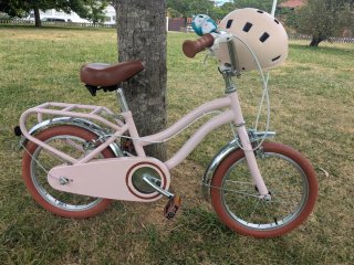 Bicicleta niña Toimsa 16 pulgadas rosa