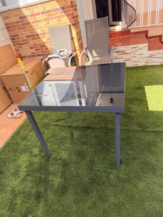 Mesa jardín