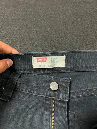 Levi’s 510 Vintage Pantalones Jeans Negro Old W32