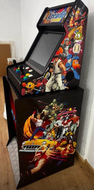 máquina recreativa arcade de 2 jugadores