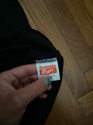 T-shirt Onitsuka Tiger Uomo Nero Multicolor