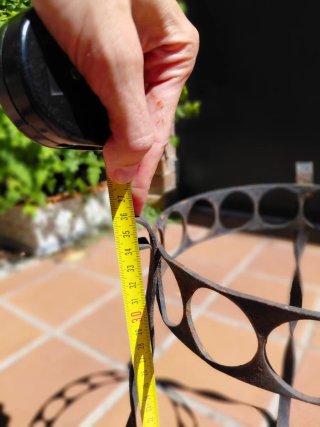3 Soportes de Hierro para Macetas