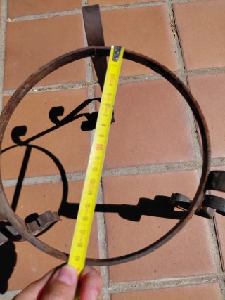3 Soportes de Hierro para Macetas
