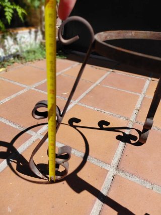 3 Soportes de Hierro para Macetas
