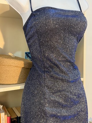 Vestido fiesta tirantes H&M Talla S