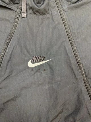 Nike Felpa con cappuccio Nike Air Grigia con zip…