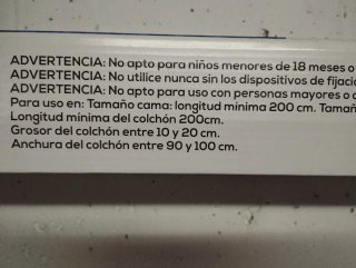 Barrera de Cama Infantil con Dibujo Barco