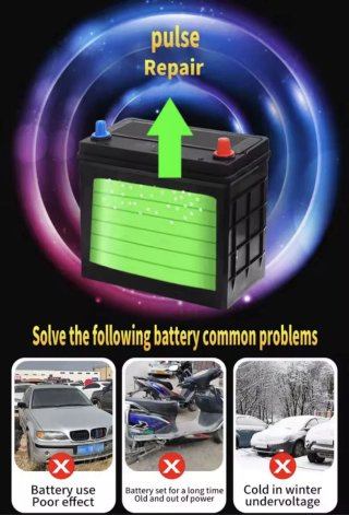 Cargador Batería Coche 12V JINNUOY