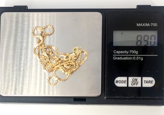 Cadena Veneciana Oro 18K 8.90grs 60cm