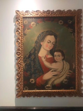 Arte Barroco Virgen Mestiza Peruana