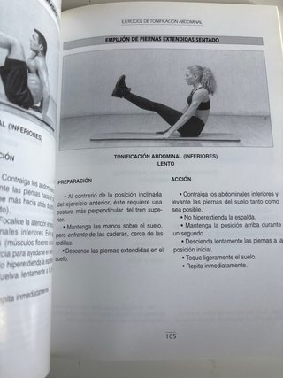 Musculación de abdominales y espalda
