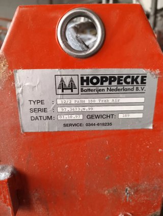Batería transpaleta HOPPECKE trak air