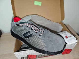 Zapato U-Power Coal Talla 44 Gris/Rojo