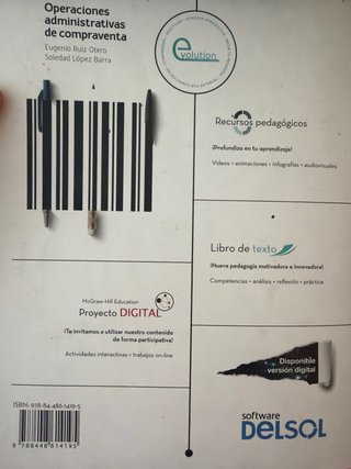 Operaciones administrativas de compraventa