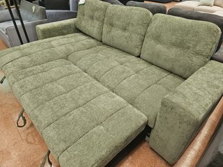 Sofá Cama Chaise Longue Arcón Verde