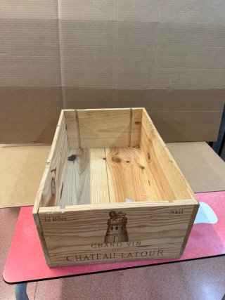 Gran caja de madera chateau latour