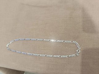 Cadena Plata Ley Figaro