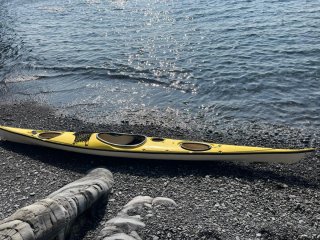 Kayak amarillo para 1 persona