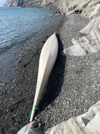 Kayak amarillo para 1 persona