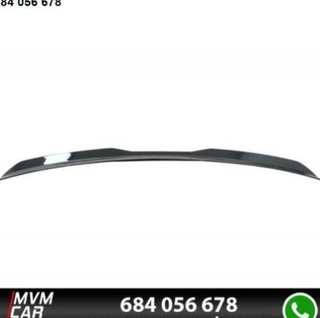 Aleron trasero para VW Golf 7 y 7.5 Look GTI Negro