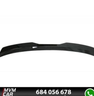 Aleron trasero para VW Golf 7 y 7.5 Look GTI Negro