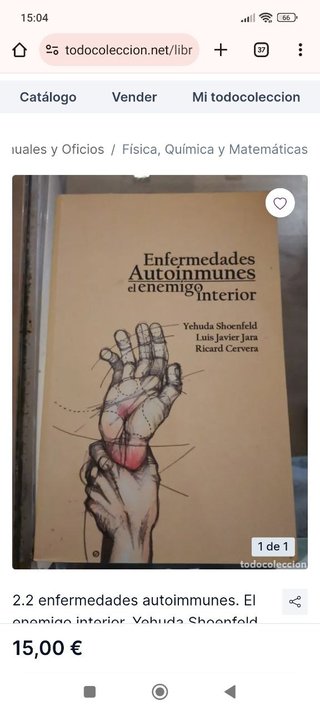 LIBRO ENFERMEDADES AUTOINMUNES EL ENEMIGO INTERIOR