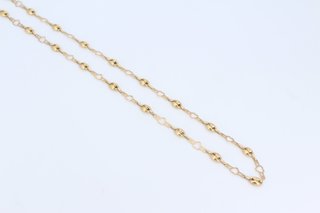 Cadena Gucci Corazón Oro 18k, 5,57gr. Ref. G-326.