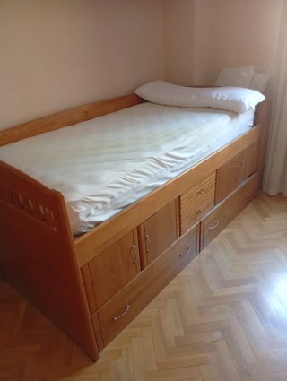 Cama nido 90cm madera