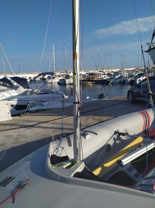 Vela ligera 420 Blue Blue