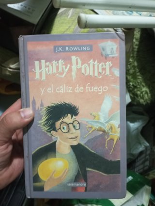 Libro Harry Potter y el cáliz de fuego