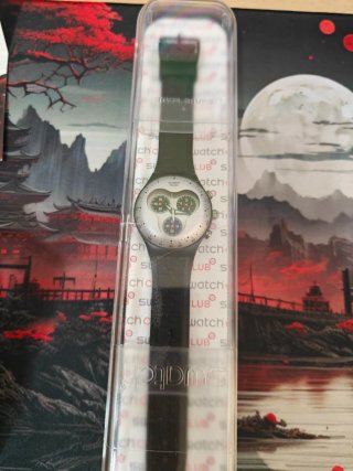 Reloj Swatch Irony Chrono Side Effect YCB1000 NOS