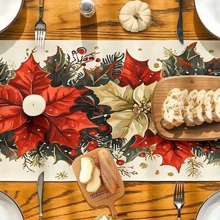 Runner da Tavola Natale Natalizio 33x180 cm