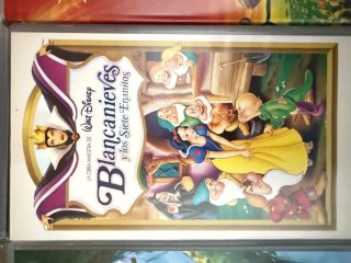 Lote Películas VHS Disney Clásicos Español