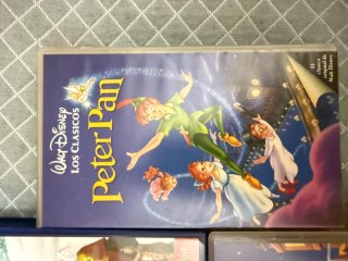 Lote Películas VHS Disney Clásicos Español