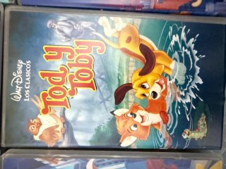 Lote Películas VHS Disney Clásicos Español