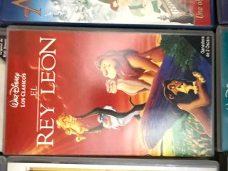 Lote Películas VHS Disney Clásicos Español