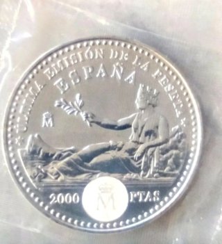 Lote de 325 Monedas 12€ y 200 Pesetas España