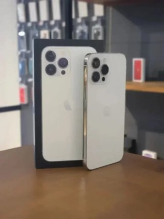 IPHONE 13 PRO MAX 1TB PLATA BATE. 100%