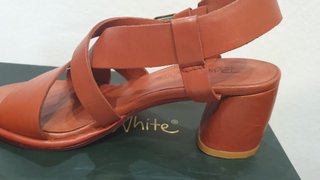 Sandali REBECCA WHITE Pelle Tacco Medio nr 36.