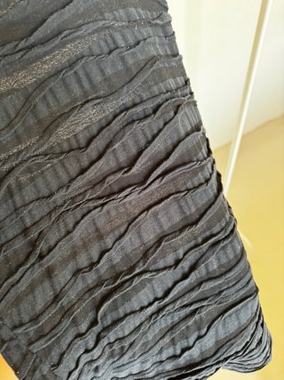 Vestido corto negro
